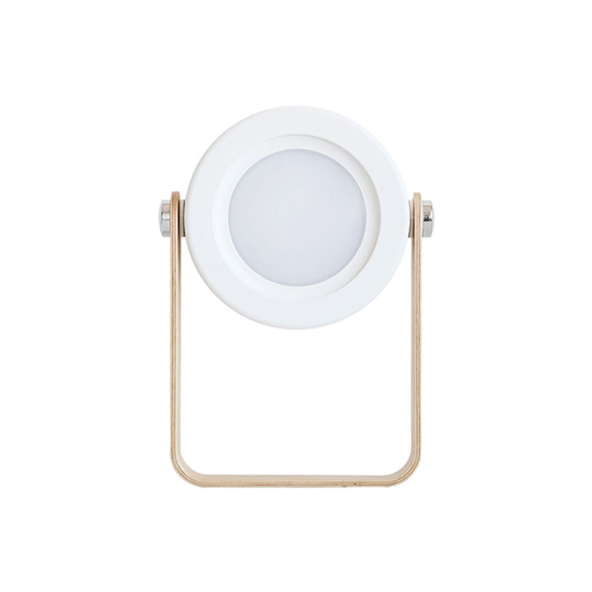 Lámpara mesa pant.plegable inalámbrica USBC blanca - ILU00120 