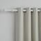 Barrote cortina de metal 1,5 m + 2 Soportes BLANCO