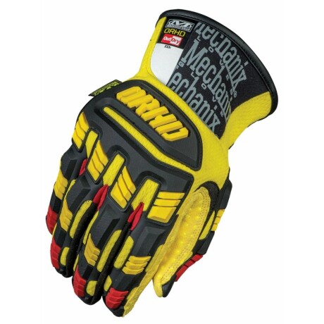 Guantes Mechanix repelentes al agua y al petroleo Amarillo