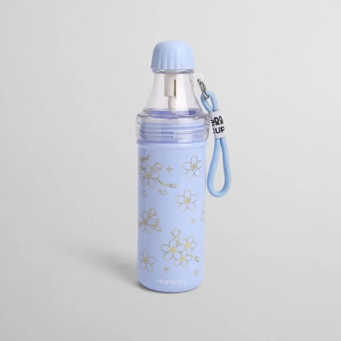 BOTELLA DE AGUA EN FORMA DE REFRESCO (FLOR DE CEREZO/AZUL/650 ML) BOTELLA DE AGUA EN FORMA DE REFRESCO (FLOR DE CEREZO/AZUL/650 ML)