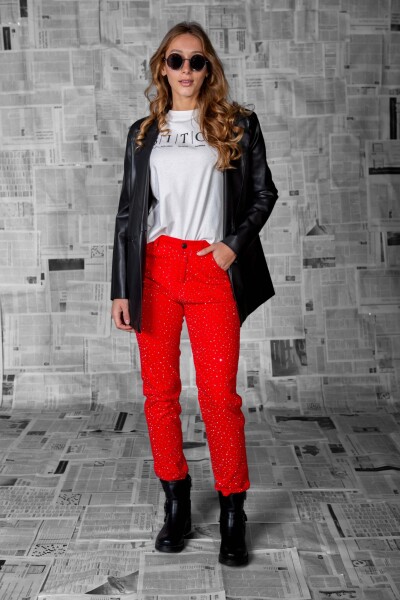 Jeans Bobri Rojo