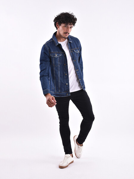 CAMPERA GIANLUCA AZUL OSCURO