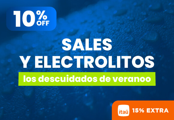 Boom de ofertas verano - Sales y electrolitos