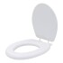 Asiento de water acolchonado blanco Asiento De Water Acolchonado Blanco