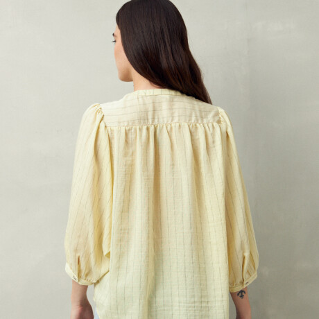 CAMISA ANTON AMARILLO PASTEL