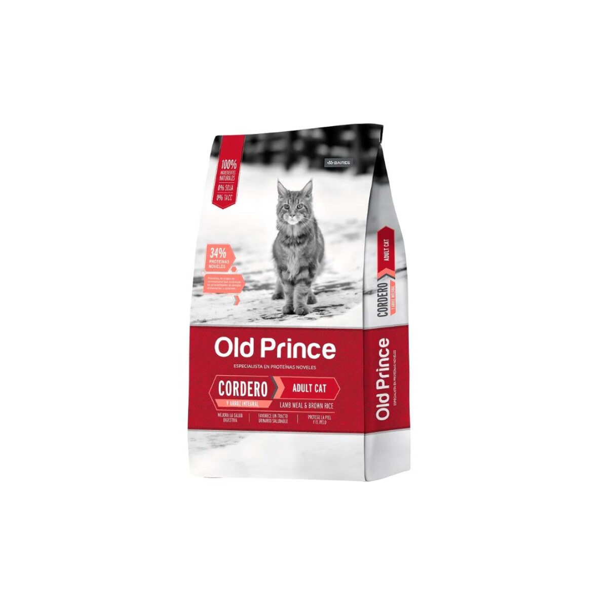 OLD PRINCE NOVEL GATO AD CORD Y ARR INT 3KG - Unica 