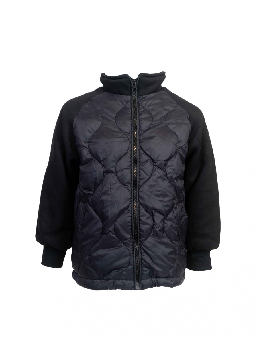 Campera Capitoneada - Negro 