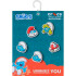 Jibbitz Los Pitufos 5 Pack Multicolor