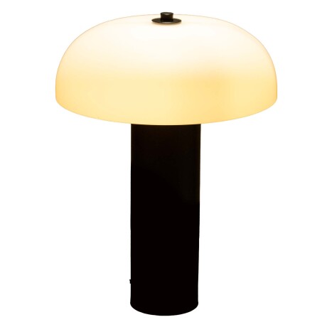 LÁMPARA DE MESA ML2510 NEGRO METAL Y VIDRIO ML251008