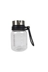 Botella de vidrio con filtro 450 ml Botella de vidrio con filtro 450 ml