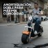 Moto Electrica Gogreen Deluxe 1500W 20Ah 40Km Autono. 45Km/h Color Variante Naranja