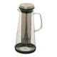 Cafetera Cold Brew de Vidrio Borosilicato 1.5L con Filtro Inoxidable Sin Color