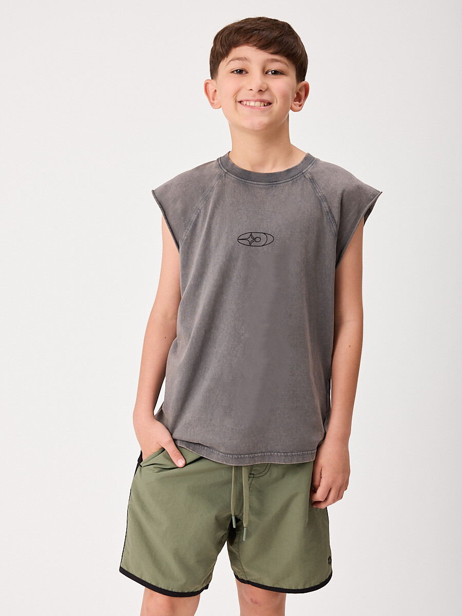 MUSCULOSA SNOU TEEN DIXIE Gris Piedra
