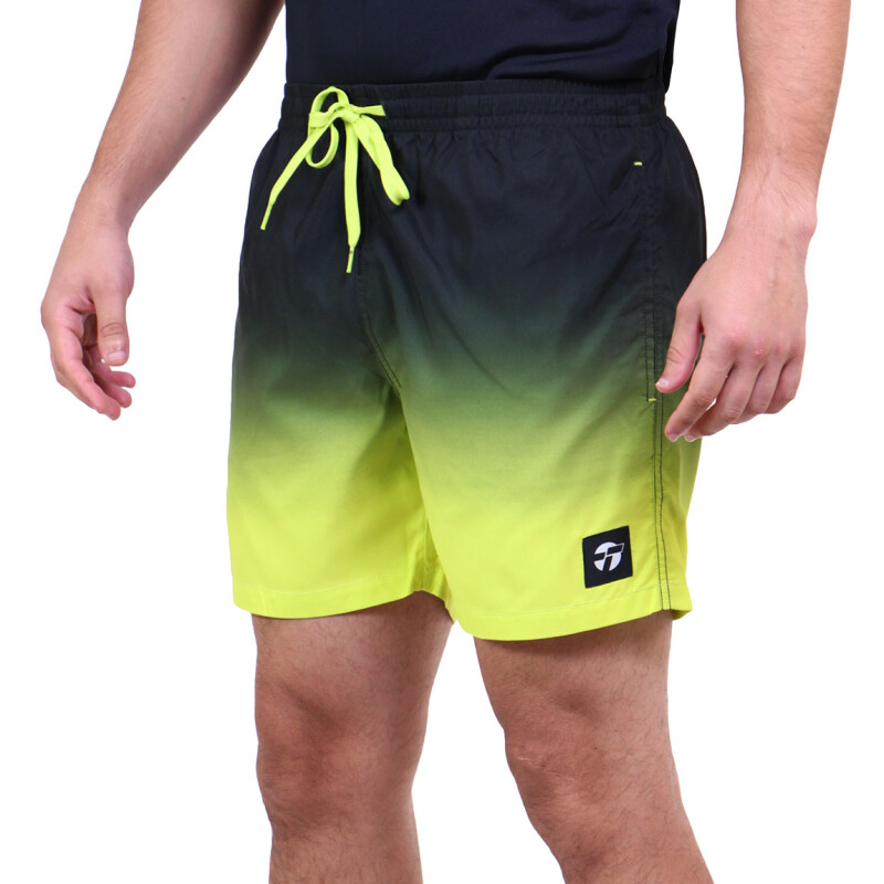 Topper Short De Baño Slim Lima-gris