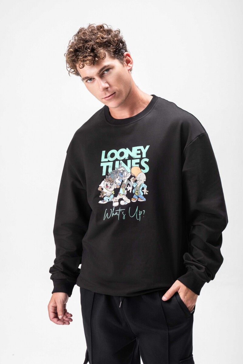 Buzo LOONEY NEGRO