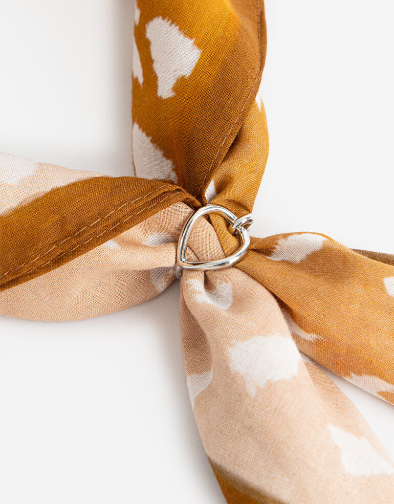 Pañuelos Raso Algodón Animal Print Pañuelo De Raso Animal Print - Estampado Animal Print