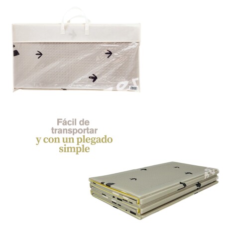 Alfombra Infantil Plegable y Reversible Antideslizante Color: D Alfombra Infantil Plegable y Reversible Antideslizante Color: D