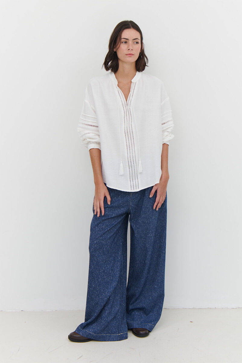 CAMISA SOLEDAD - BLANCO 