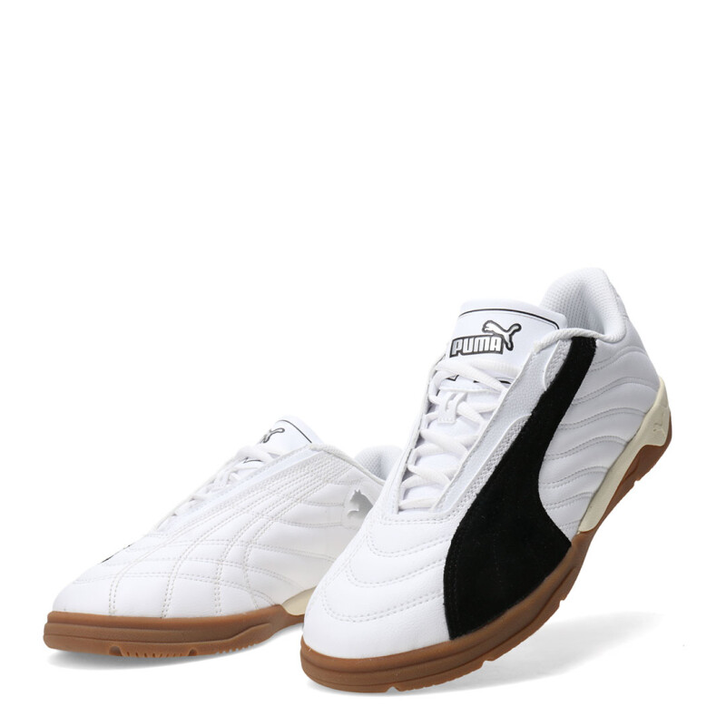 Championes de Hombre Puma Futbol Sala Tifosi Calcio Ls Blanco - Negro