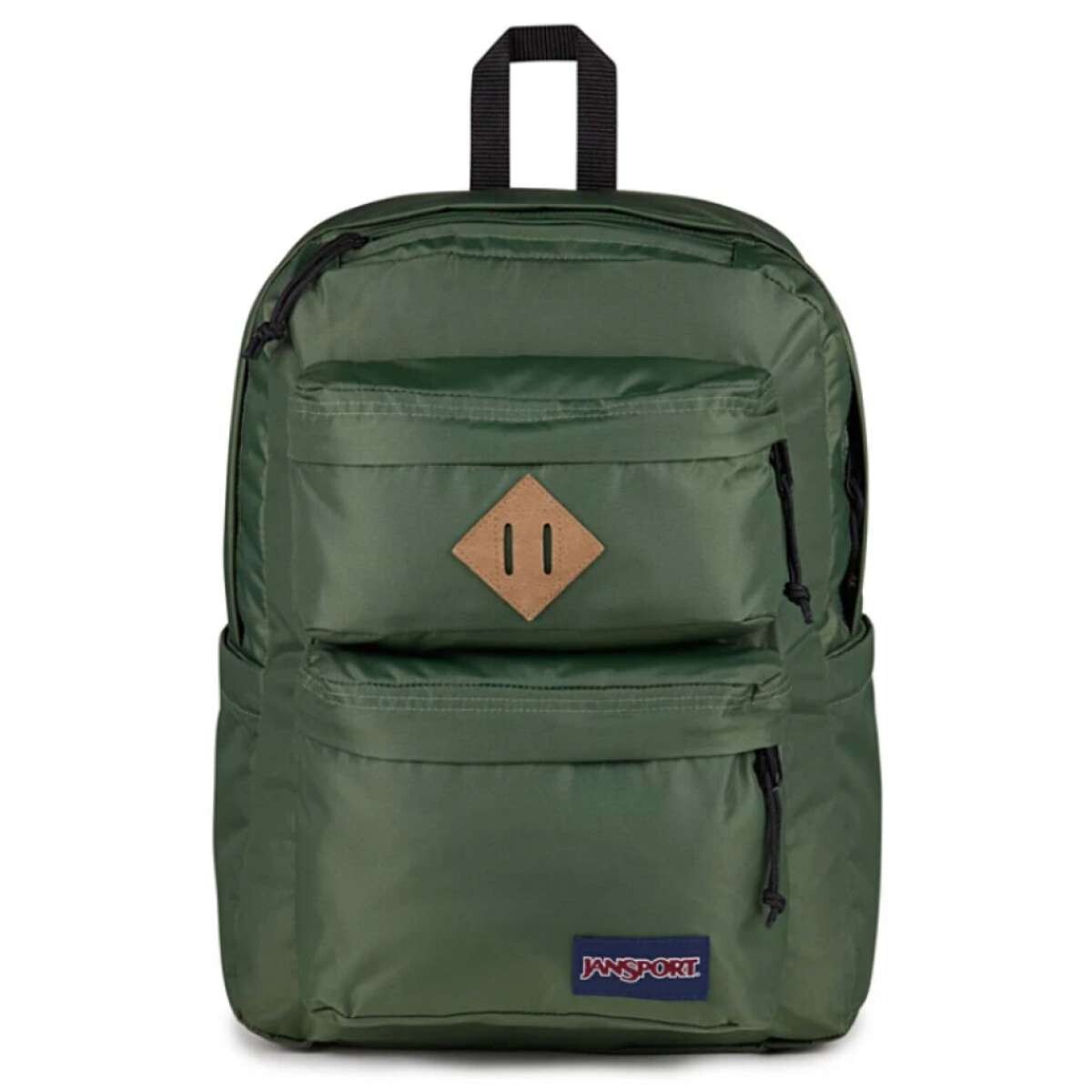 Mochila Jansport Double Break - Verde 