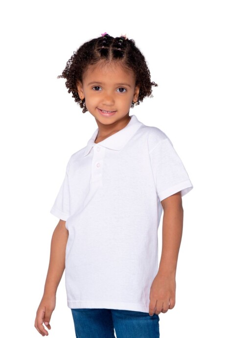 Remera chomba algodón niño Blanco