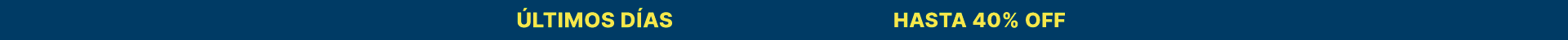 ULTIMOS DÍAS HASTA 50% | OLA