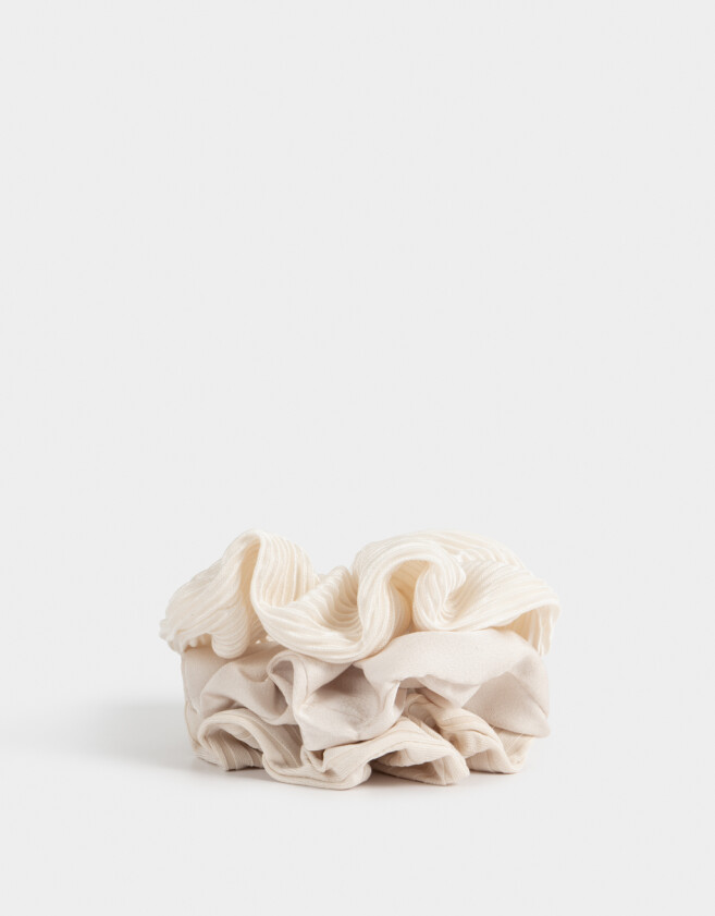 Skunzies Classic Set De Scrunchies - Combinacion Bicolor