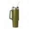 Jarra Vaso Terminico 1200ml Ac Inox y sorbete en Ac inox Verde