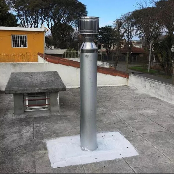 Sombrete De Acero Inoxidable Tromen 8" SOMBRERETE TROMEN 8" INOXIDABLE 32086