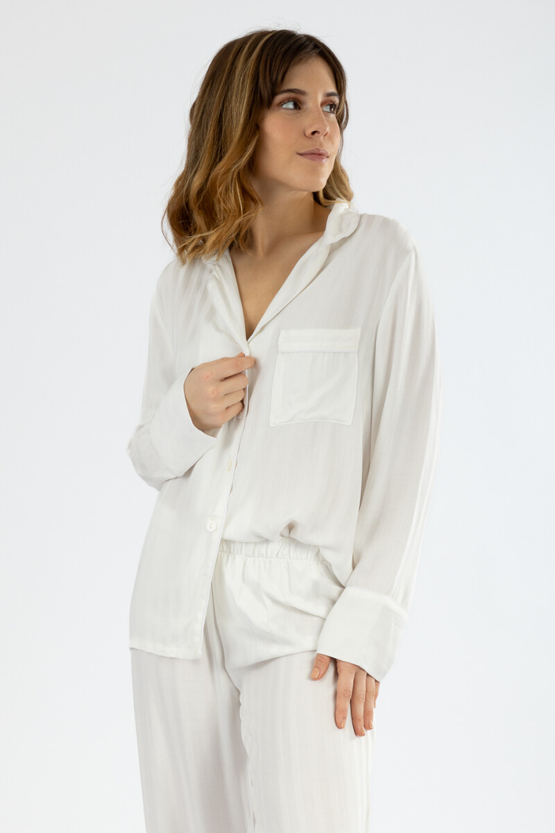 Pijama organic viscose Marfil