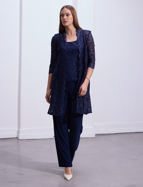 Set Noche 3 Pcs Pant AZUL