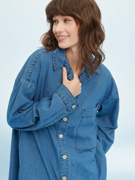 CAMISA MONTEGO AZUL