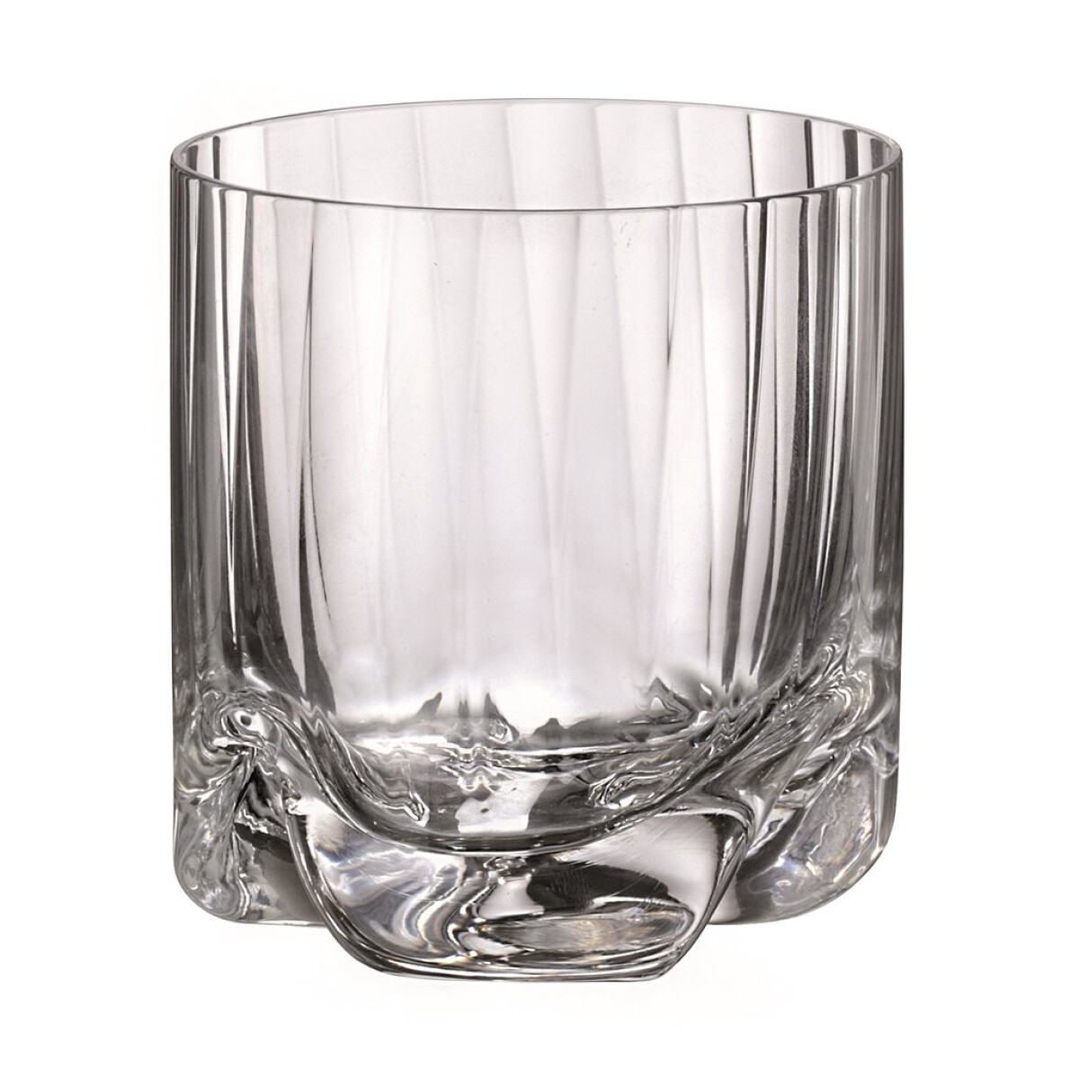 SET 6VASOS BOHEMIA WHISKY 410ML BARWARE TRIO WFALL 