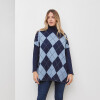 Polera Oversized AZUL/MULTI