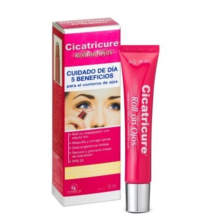 CICATRICURE ROLL ON CONTORNO DE OJOS 15ml CICATRICURE ROLL ON CONTORNO DE OJOS 15ml