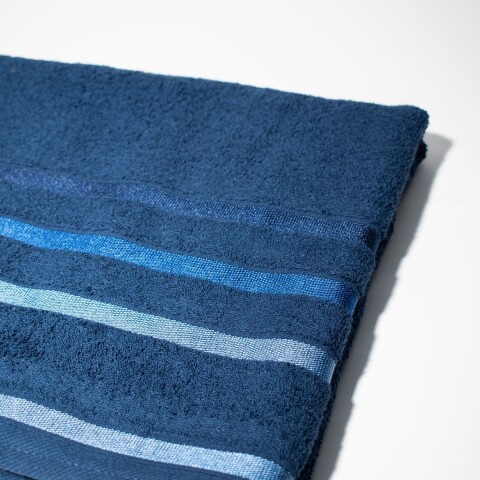 TOALLA DE BAÑO 67X140 AZUL