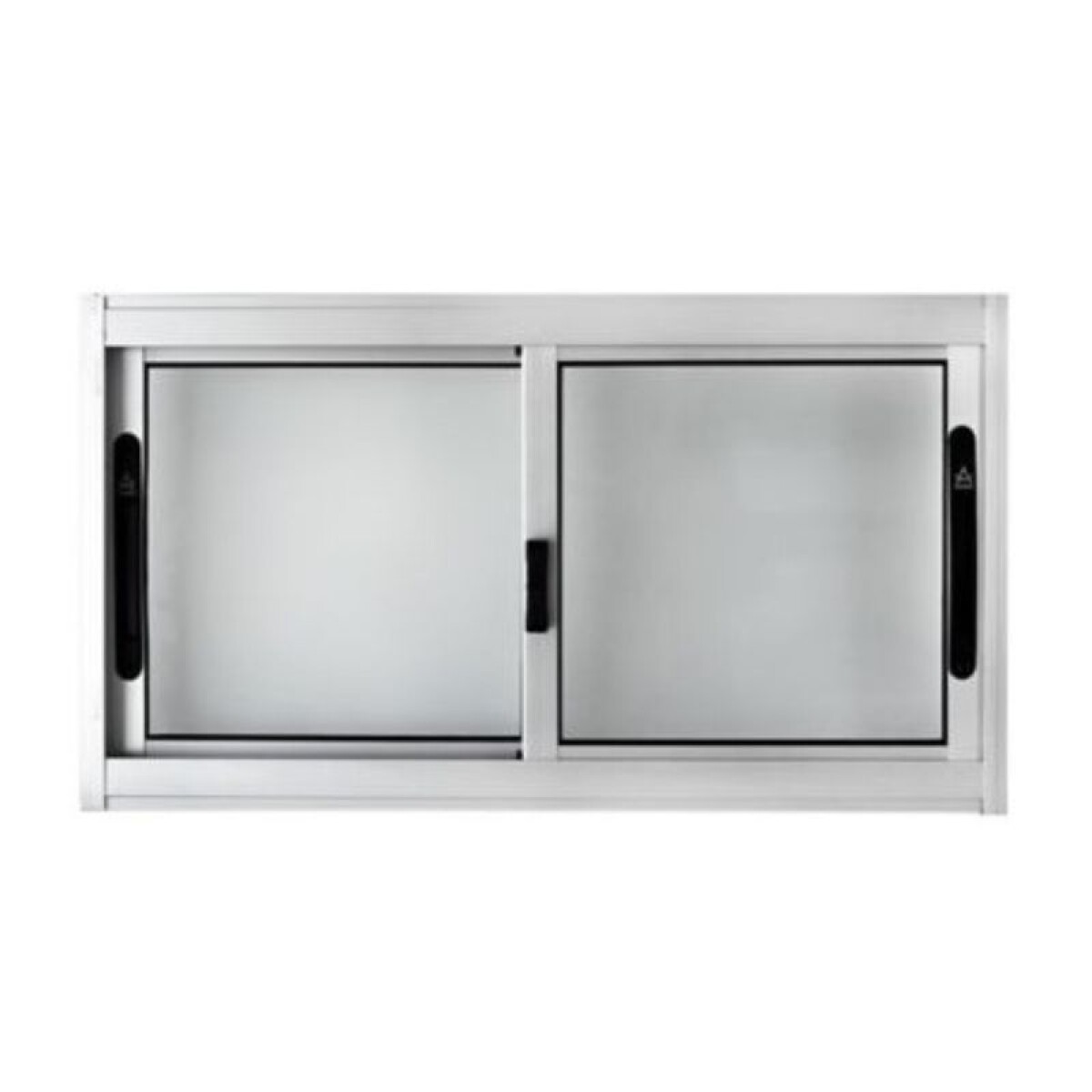 VENTANA ALUMINIO 0.80 X 0.40 CON VIDRIO S20 
