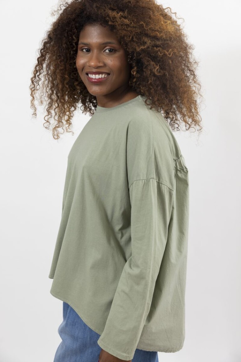 BLUSA ALGODON MARLA - VERDE 