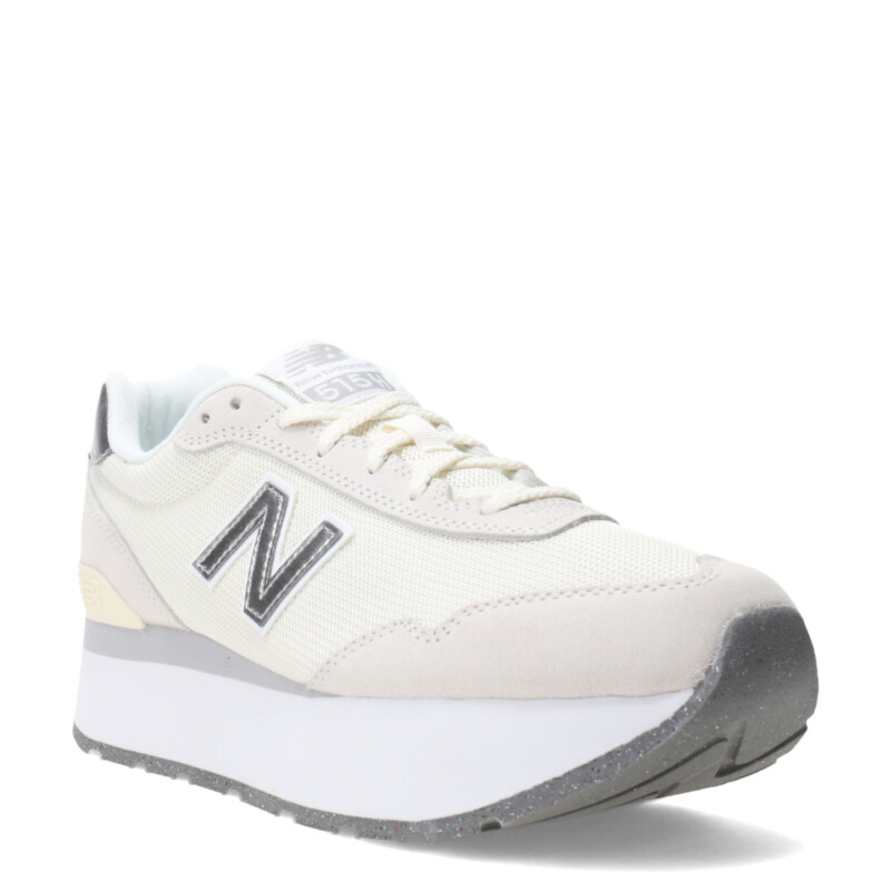Championes de Mujer New Balance Life Style Mode Plataforma Natural - Gris - Plateado