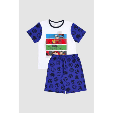 Pijama infantil avengers Blanco