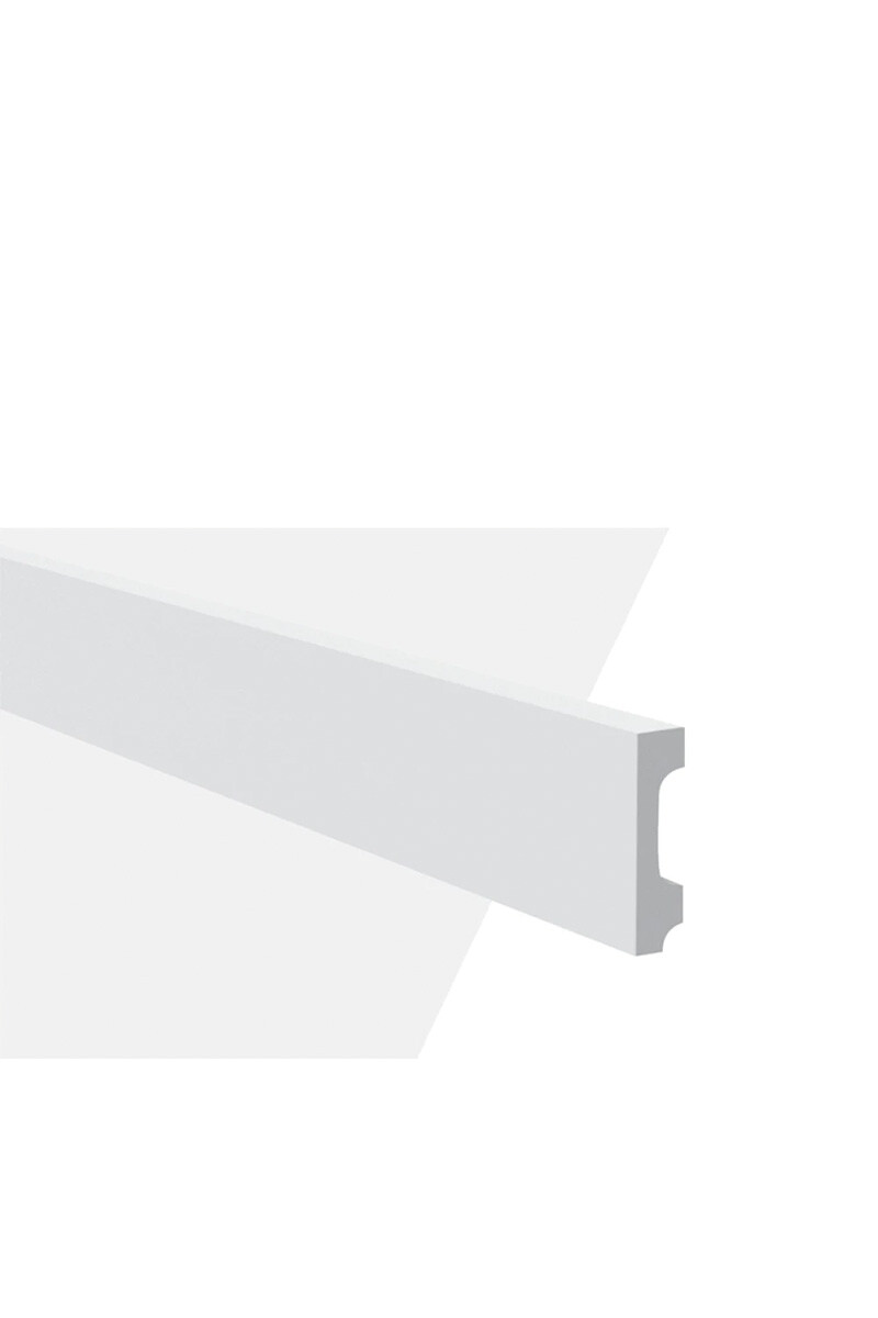 Zocalo FN7 - ZOCALO EN POLIESTIRENO EXTRUIDO BLANCO FN7 (70X13X2000MM) 