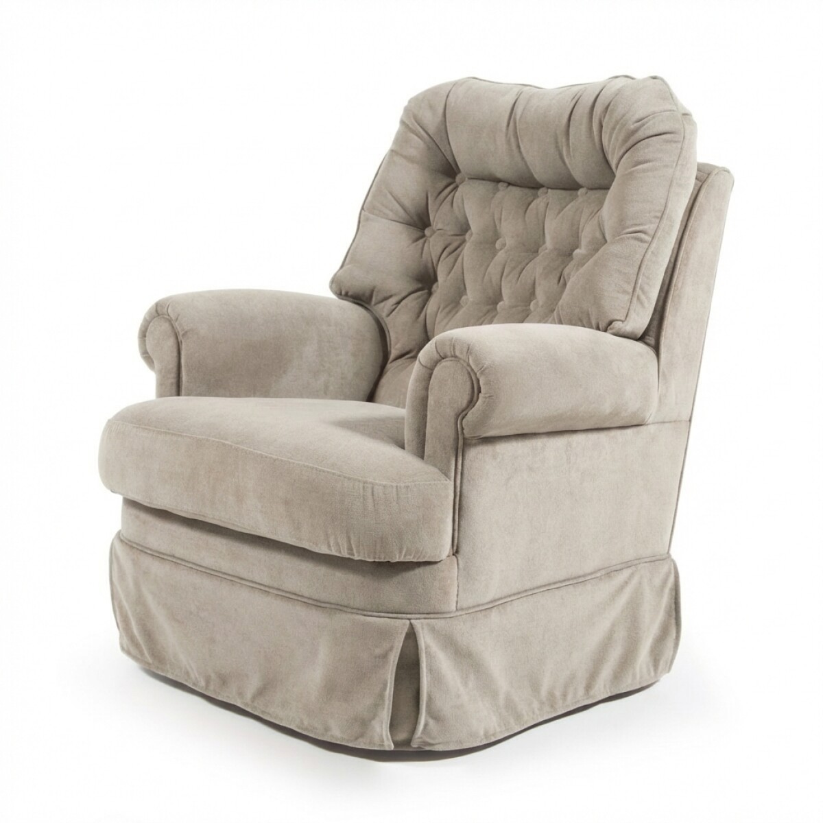 Butaca Bergere Capitoné giratoria - Tela Aquaclean - A fabricar 