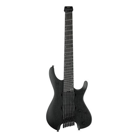 Guitarra Electrica Ibanez Qx527b-wk 7str Weathered Black Headless Con Funda Guitarra Electrica Ibanez Qx527b-wk 7str Weathered Black Headless Con Funda