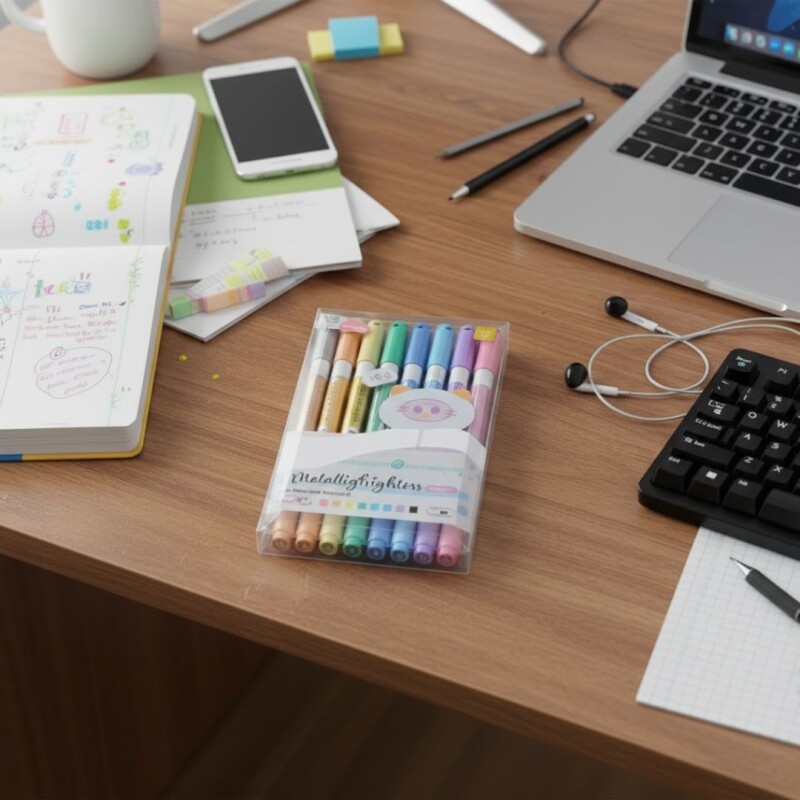 Marcadores finos x8 kitty N/a