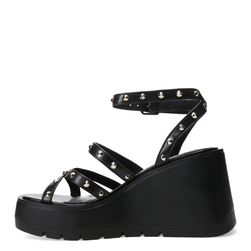 Sandalia de Mujer Miss Carol LURIX con plataforma Negro