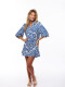 VESTIDO PIPER ESTAMPADO AZUL Y BLANCO