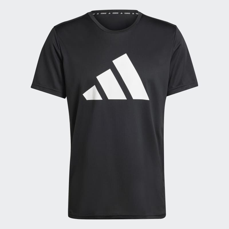 Remera Adidas Run It Negro