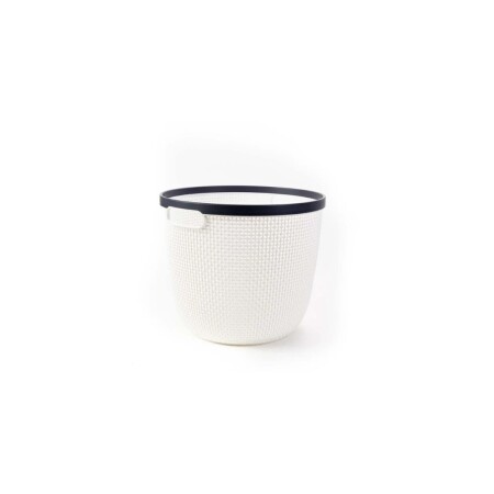 CESTO CANASTO ORGANIZADOR SIMIL RATTAN 19,5X16CM CESTO CANASTO ORGANIZADOR SIMIL RATTAN 19,5X16CM