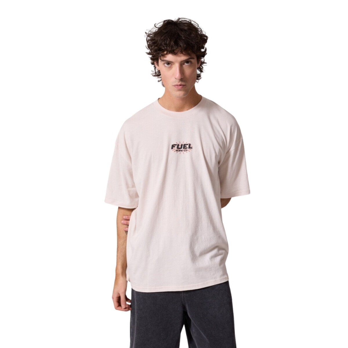T-SHIRT CICLE M-XXL - MARFIL 