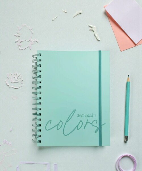 Cuadernos ibi craft "colors", t.dura, 177x220mm, 150 h., c/esp. Cuadernos ibi craft "colors", t.dura, 177x220mm, 150 h., c/esp.